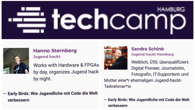 Kachel mit beiden Speaker-Profilen