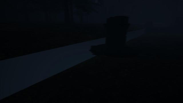 A sliver of ground is bugged out