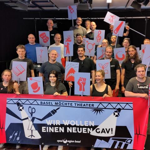 Verhandlungsdelegation Theater Basel