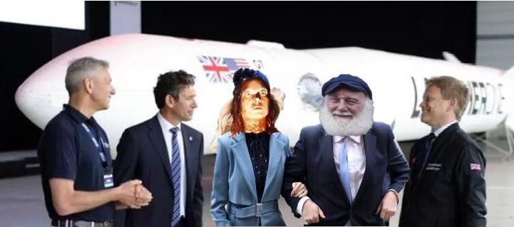 #BojoBaggins and #CarrieNotSexPest accompany one of #GrantShapps' #MultipleIdentities on another #BrexitVanityProject
