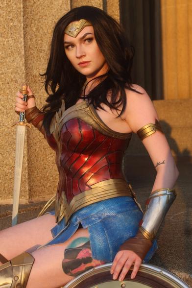New Wonder Woman photoshoot in honor of Pride month
