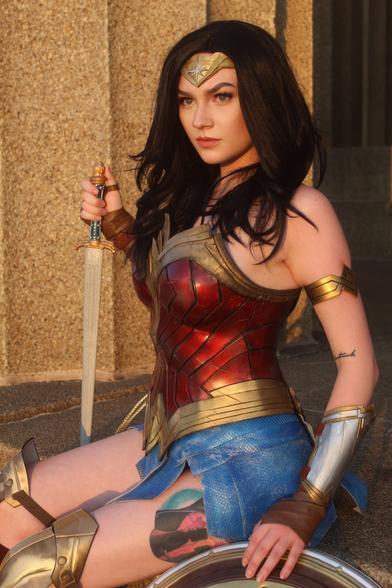 New Wonder Woman photoshoot in honor of Pride month