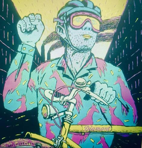Cyclist poster
