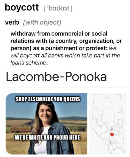 Portrait of UCP/Hate MLA Jennifer