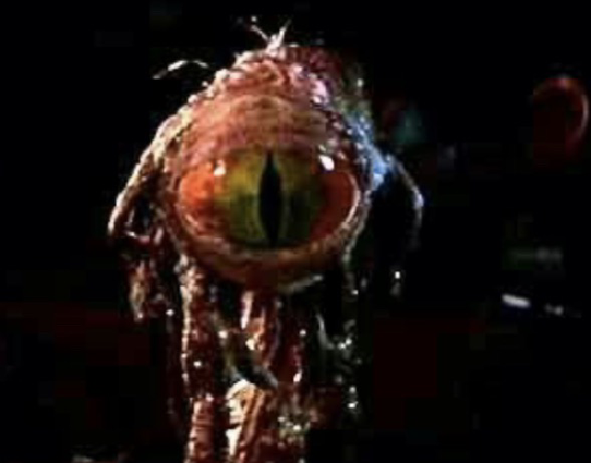 Screen shot of the Trash Compactor Monster from Star Wars A New Hope