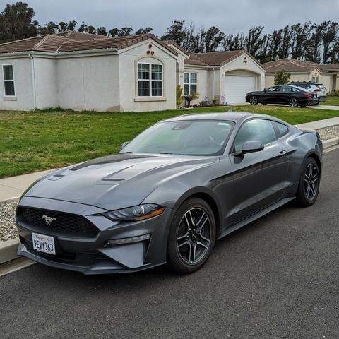 My trusty California steed - the Ford Mustang - for the trip.