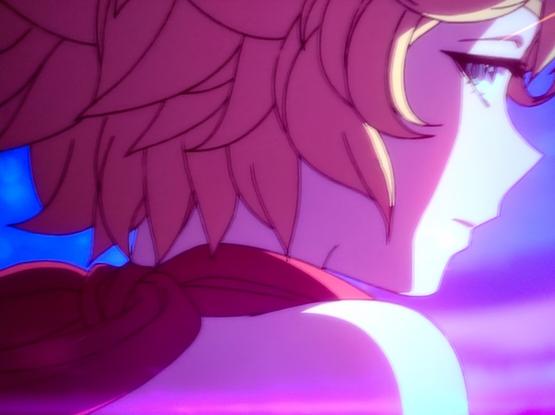 Screenshot of Shiloh in the opening credits of "Legends of Mana: The Teradrop Crystal" on Crunchyroll