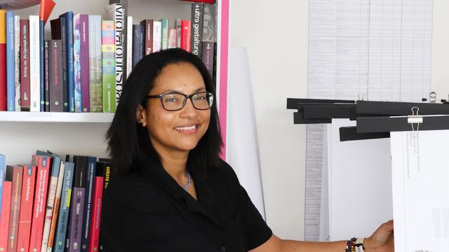 Photo of Visiting Scholar Tanja Bosch at the CRC 1265