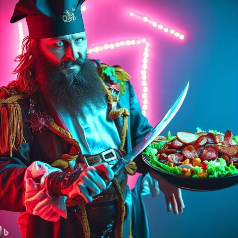 #BecomeCervantesDeLeón and #Serve a #WarmSnozzidgeSalad with #Bacon...