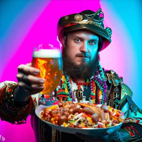 #BecomeCervantesDeLeón and #Serve a #WarmSnozzidgeSalad with #Bacon... #HappyPrideMonthPeople...!