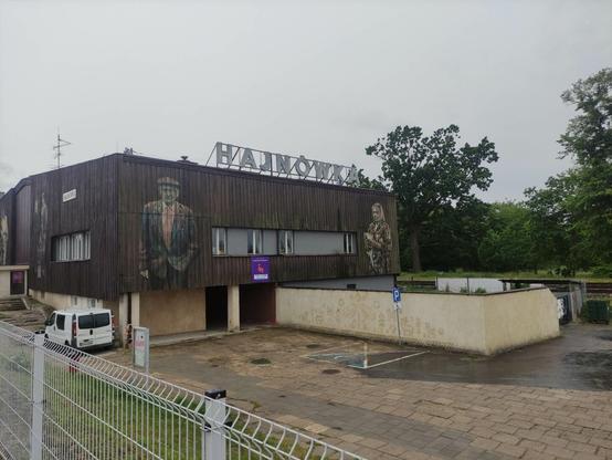 Artwork by Arkadiusz Andrejkow in Hajnówka, Poland