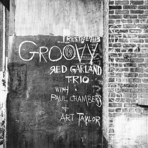 album cover "Groovy" by the Red Garland Trio with Paul Chambers and Art Taylor, Prestige Records