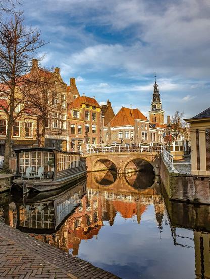 Blick auf De Waag in Alkmaar