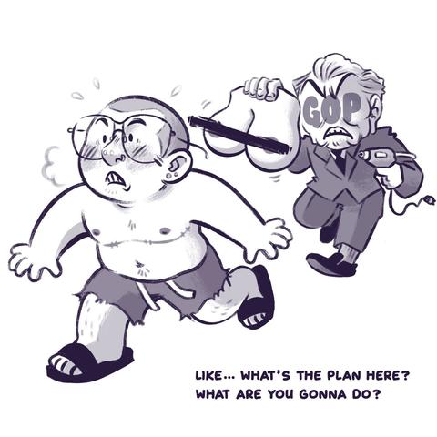 "government wants trans people to detransition so here’s them chasing me to hot glue my bazoinkers back on"

https://www.tumblr.com/anarchistmemecollective/720270282455121920?source=share