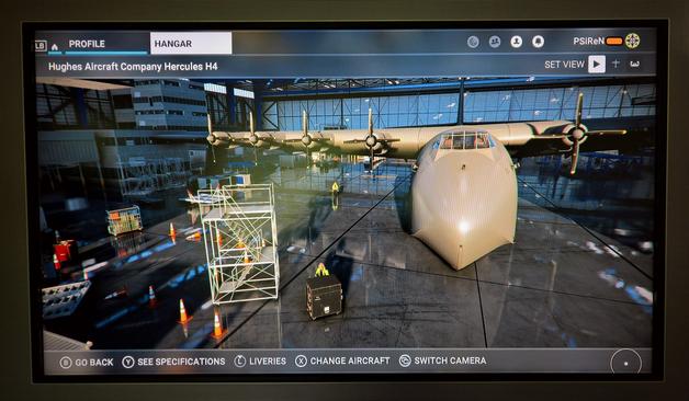 Microsoft Flight Simulator (40th Anniversary Edition): #MyHangar - #HughesAircraftCompany #HerculesH4 - Exterior