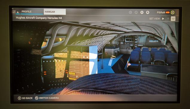 Microsoft Flight Simulator (40th Anniversary Edition): #MyHangar - #HughesAircraftCompany #HerculesH4 - Interior