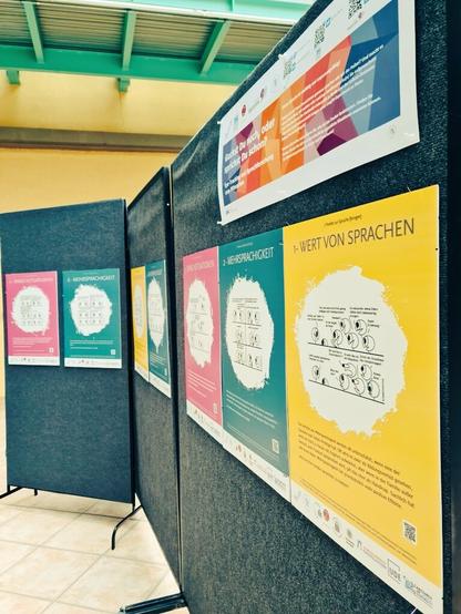 Plalatserie "7 Punkte zur Sprache [bringen]" als LNdW-Ausstellung