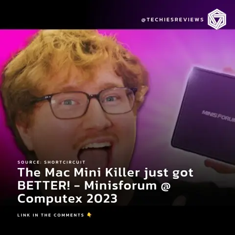 The Mac Mini Killer just got BETTER! - Minisforum @ Computex 2023