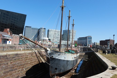 A photo titled "112-365 In dry dock", taken near Canning Dock Rennie Bridge [Abandoned] by dickinsonjohn02 on Flickr.