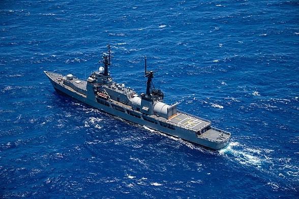BRP Andrés Bonifacio during Exercise RIMPAC 2018 sea phase.

Image source: https://en.m.wikipedia.org/wiki/BRP_Andr%C3%A9s_Bonifacio_(PS-17)