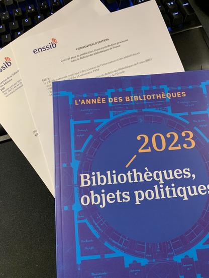 Couverture du BBF « Bibliothèques, objets politiques »