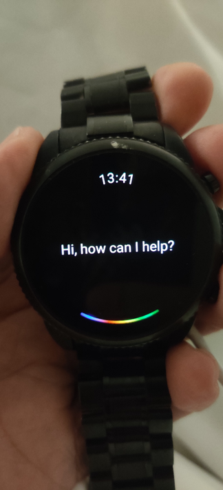 Google Assistant feature available on a Fossil Gen 6 smartwatch