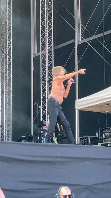 Iggy Pop at Tons of rock 2023