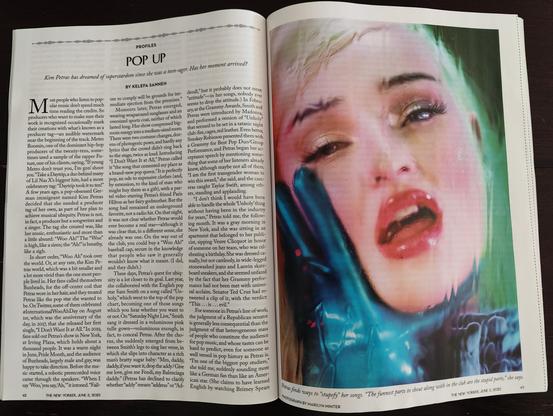 Photo of the New Yorker (June 5, 2023) article