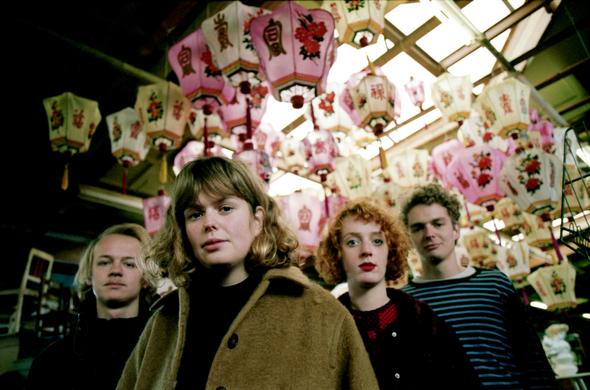 Members of the band Pip Blom