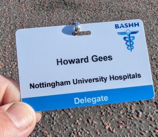 Delegate name badge
