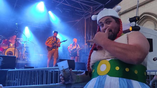 Vu au Solstice : Obélix au premier rang des Fox’s.
© Photo cor. NR Denis Maljean