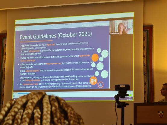 Event guidelines slide
