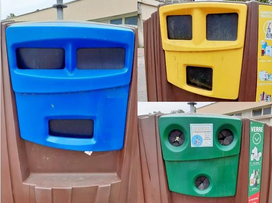 Poubelles de la Normandie / Mülltonnen in der Normandie
