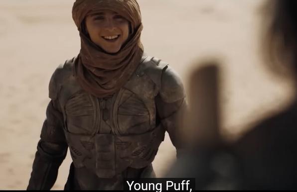 Young pup = young Puff