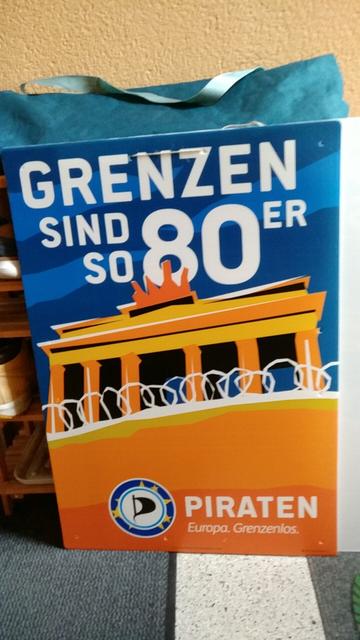 Piratenpartei: Grenzen sind so 80er