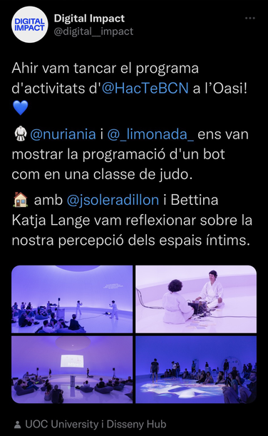 Performance al disseny hub