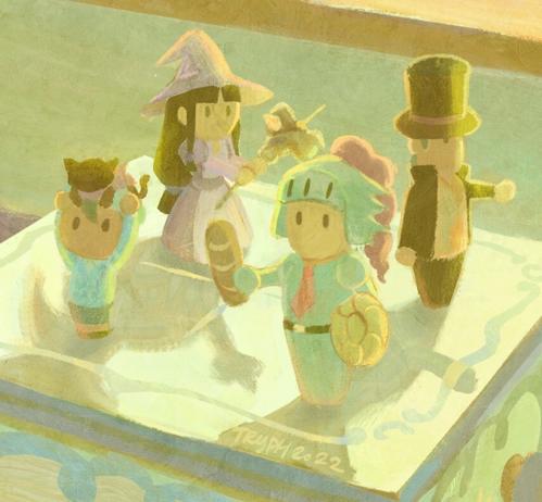 Close up of previous image.