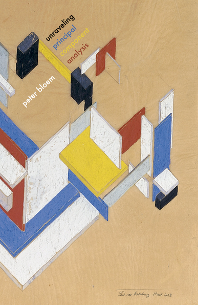 The cover of a book called "Unraveling principal component analysis".