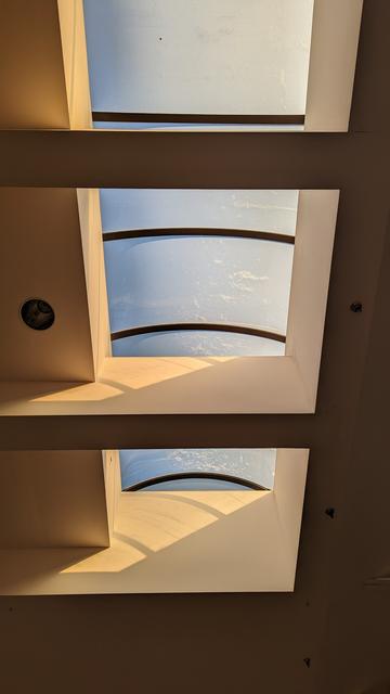 Curved skylight