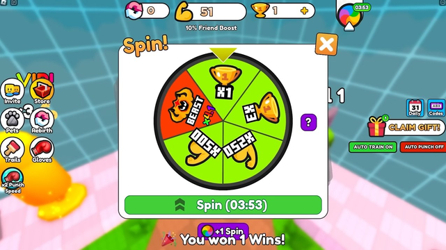 Roblox gambling wheel of fortune screenshot