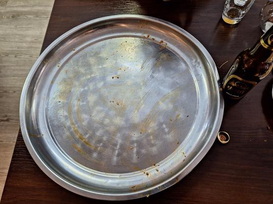 Empty plate
