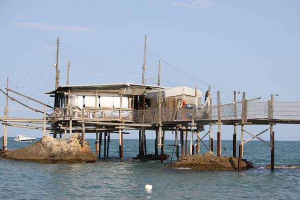 Noch ein Trabocco kurz vor Pescara