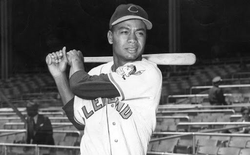 On this day in 1947, Larry Doby became the 2nd black player in baseball, and the first black man to play in the American League when he was signed by the Cleveland Indians.  He was elected to the Baseball Hall of Fame by the Veterans Committee in 1998.
