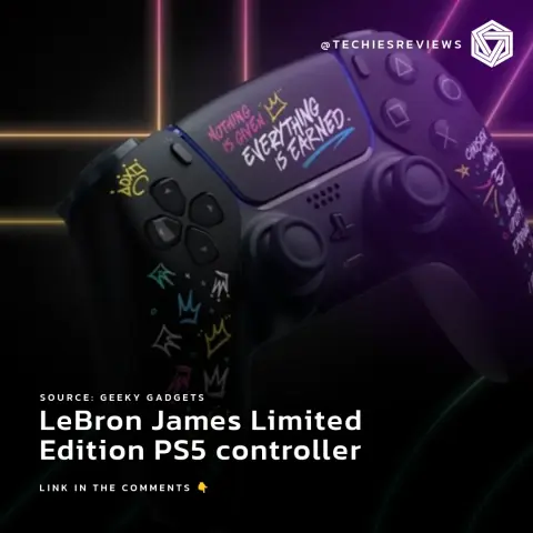 LeBron James Limited Edition PS5 controller