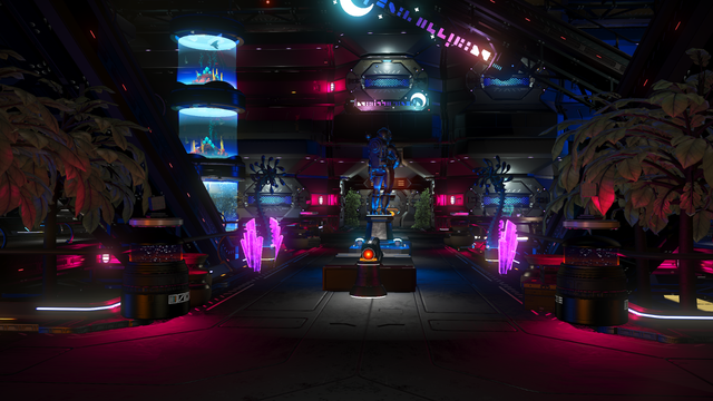 The back of the main room
