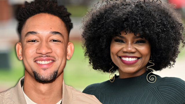 Peyton Alex Smith and Kelly Jenrette of The CW's "All American: Homecoming".