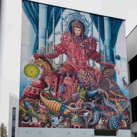 Artwork by Tomasz Sętowski in Poznań, Poland