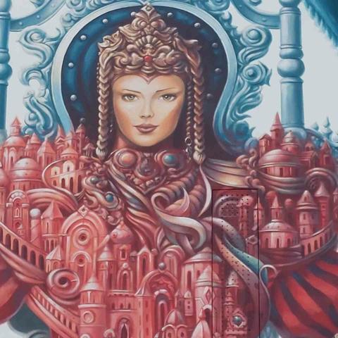 Artwork by Tomasz Sętowski in Poznań, Poland