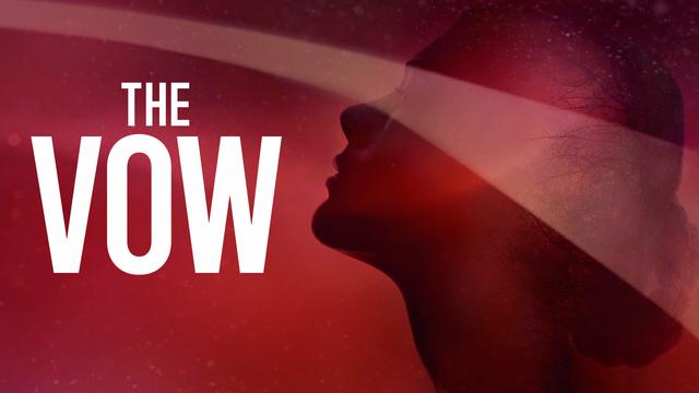 Póster de la serie documental "The Vow".