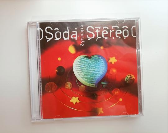 Portada del disco Dynamo, de Soda Stereo